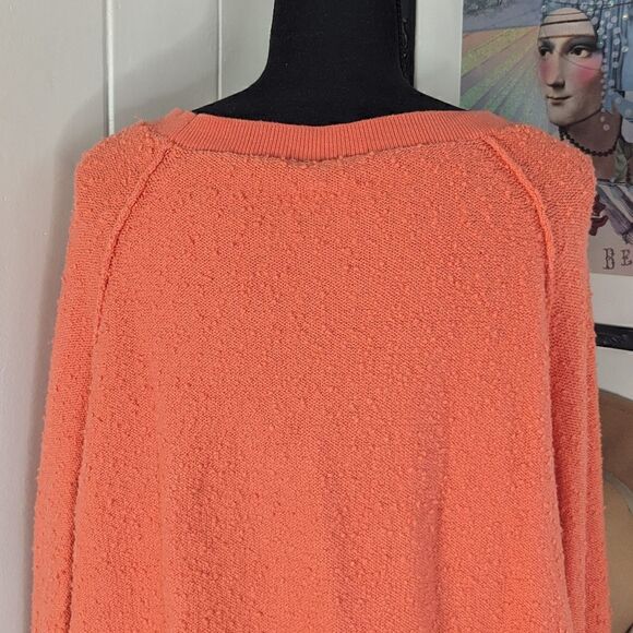 Free People Pullover Sweater Cactus Bloom XS Coastal Cowgirl Boho Cottagecore - Picture 8 of 10